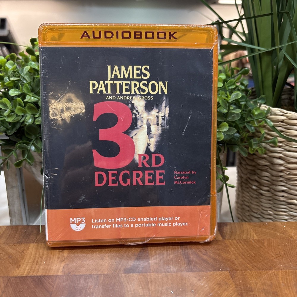 James Patterson 3rd Degree MP3-CD ENABLED player Audio Book