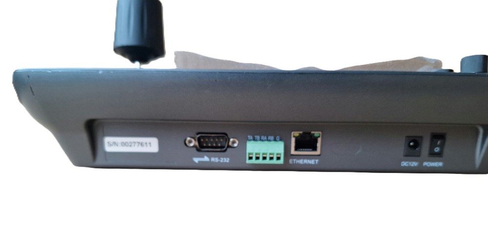 PTZ Camera Controller POE Network 4D Joystick Decoding Keyboard w/5" LCD Screen