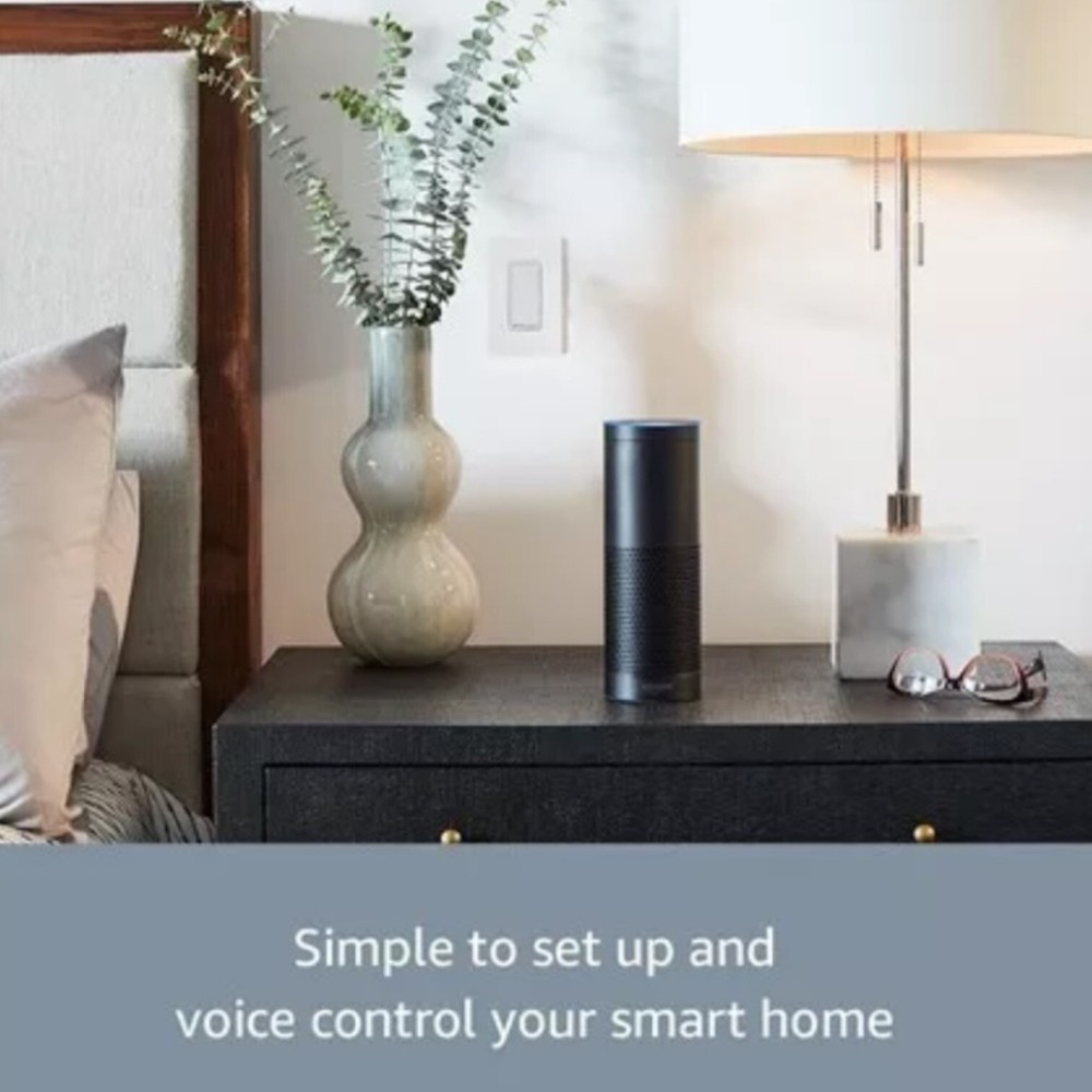 Amazon Echo Plus 1st Generation Smart Speaker Black Alexa Enabled Zigbee Hub