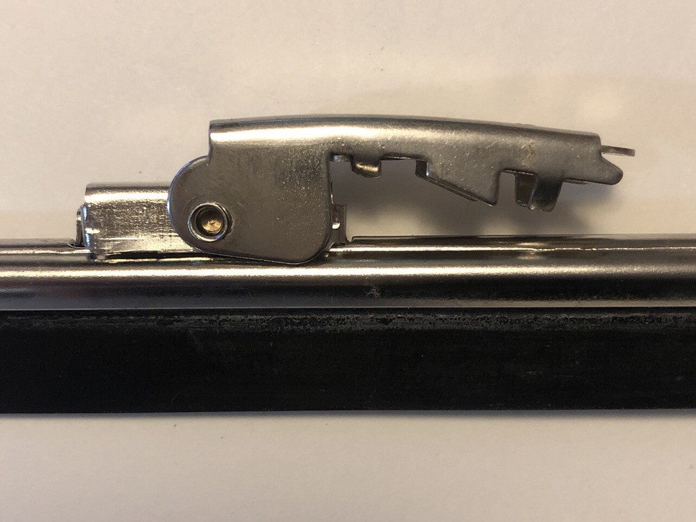 Windshield Wiper Blade 11" SS Flat Windows - Rectangular Mount w/ Locking Dot