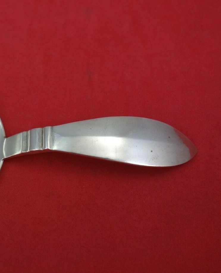 Norwegian Sterling Silver Petite Four Server Round 5 1/4"