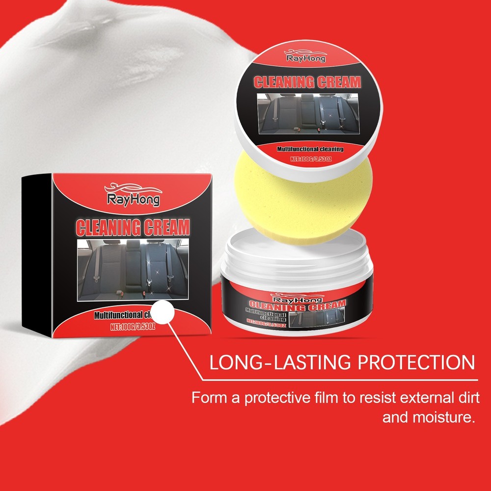 Car interior leather renovation paste