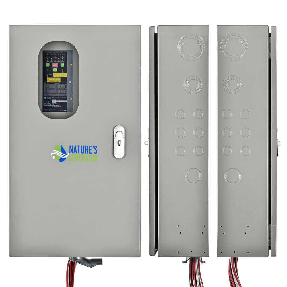 Nature's Generator Pre-Wired 120V/240V 50A 12 Circuits Automatic Transfer Switch