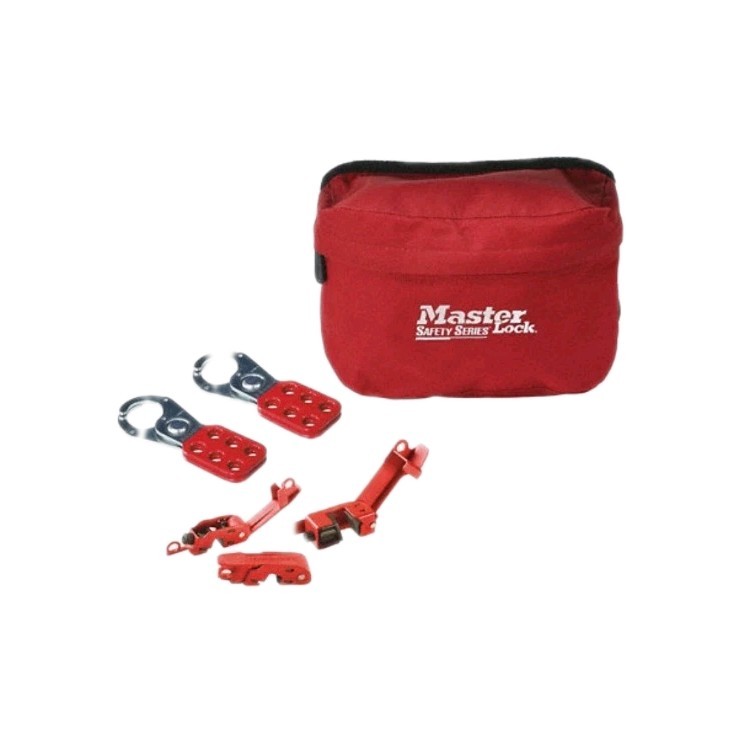 Master Lock S1010e410kabas Compact Safety Lockout Pouch, Electrical