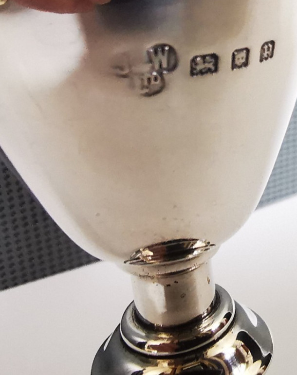 Solid Silver Travelling Communion Set - London 1930