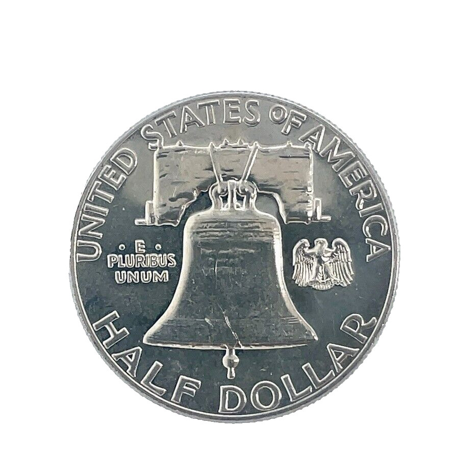 1963 Franklin Half Dollar 50c Gem Bu Proof Silver Coin
