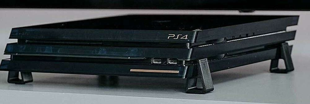 PS4 PRO Riser HI Feet - Helps Improve Cooling - 3D Printed