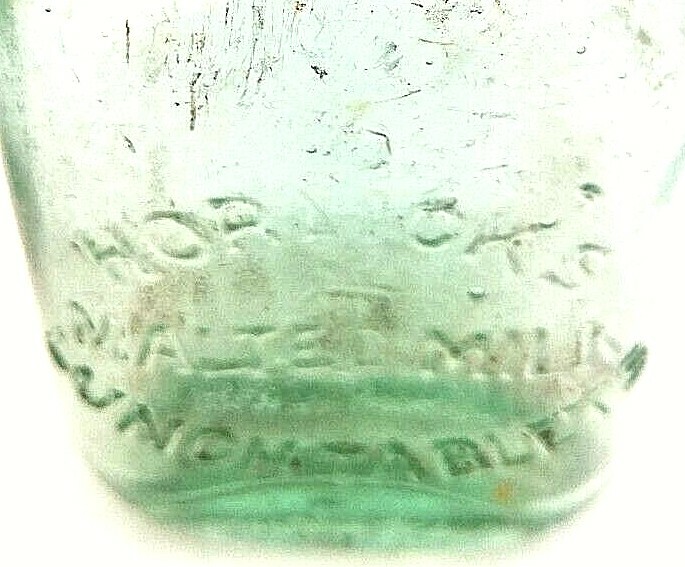 VINTAGE HORLICK'S BOTTLES X2