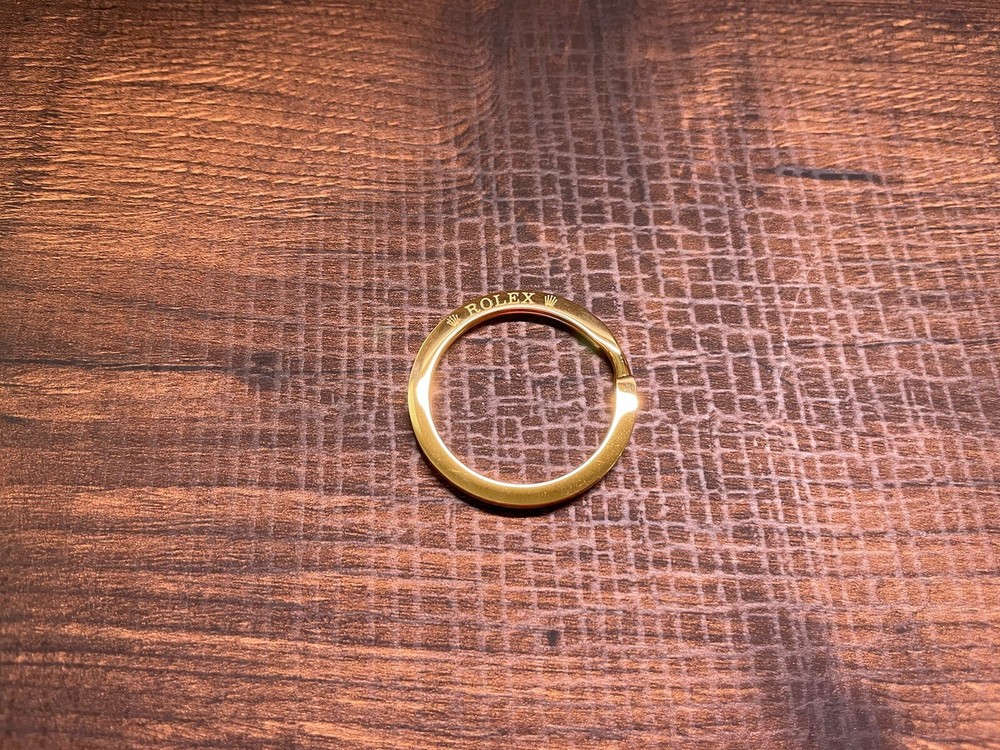 Rolex Gold Plated Keyring Keychain AD Gift Collectable