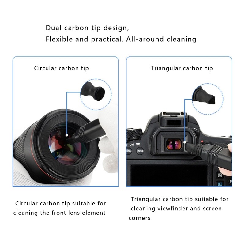 Durability Aluminum Body Camera Maintenance Tool With Replaceable Carbon Tip