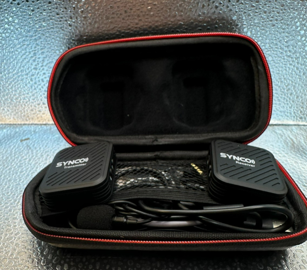 SYNCO G1 A1 Wireless Microphone System with Transmitter Receiver Kit for Camera