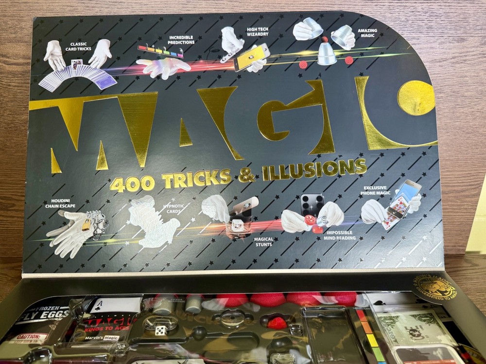 Marvin's Magic Ultimate Magic 400 Tricks & Illusions The Complete Magic Show