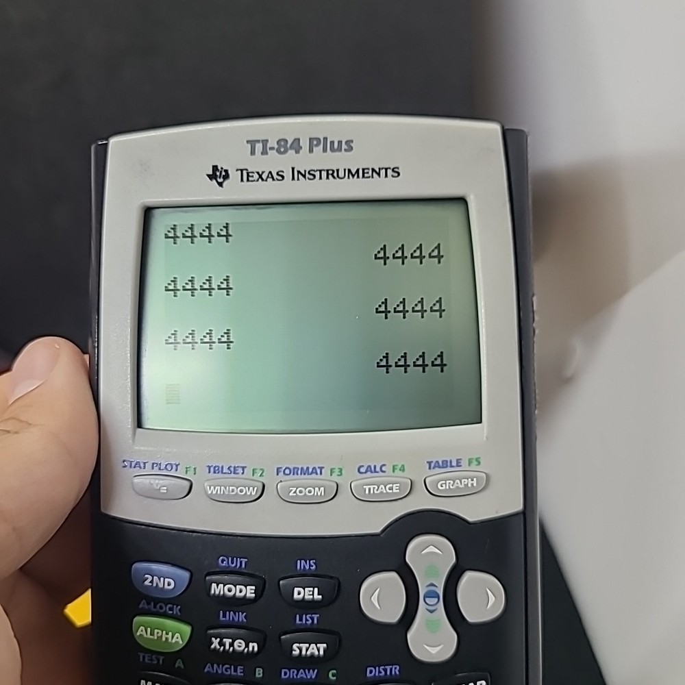 TI-84 Plus Graphing Calculator w/ Cover - Tested & Working #13