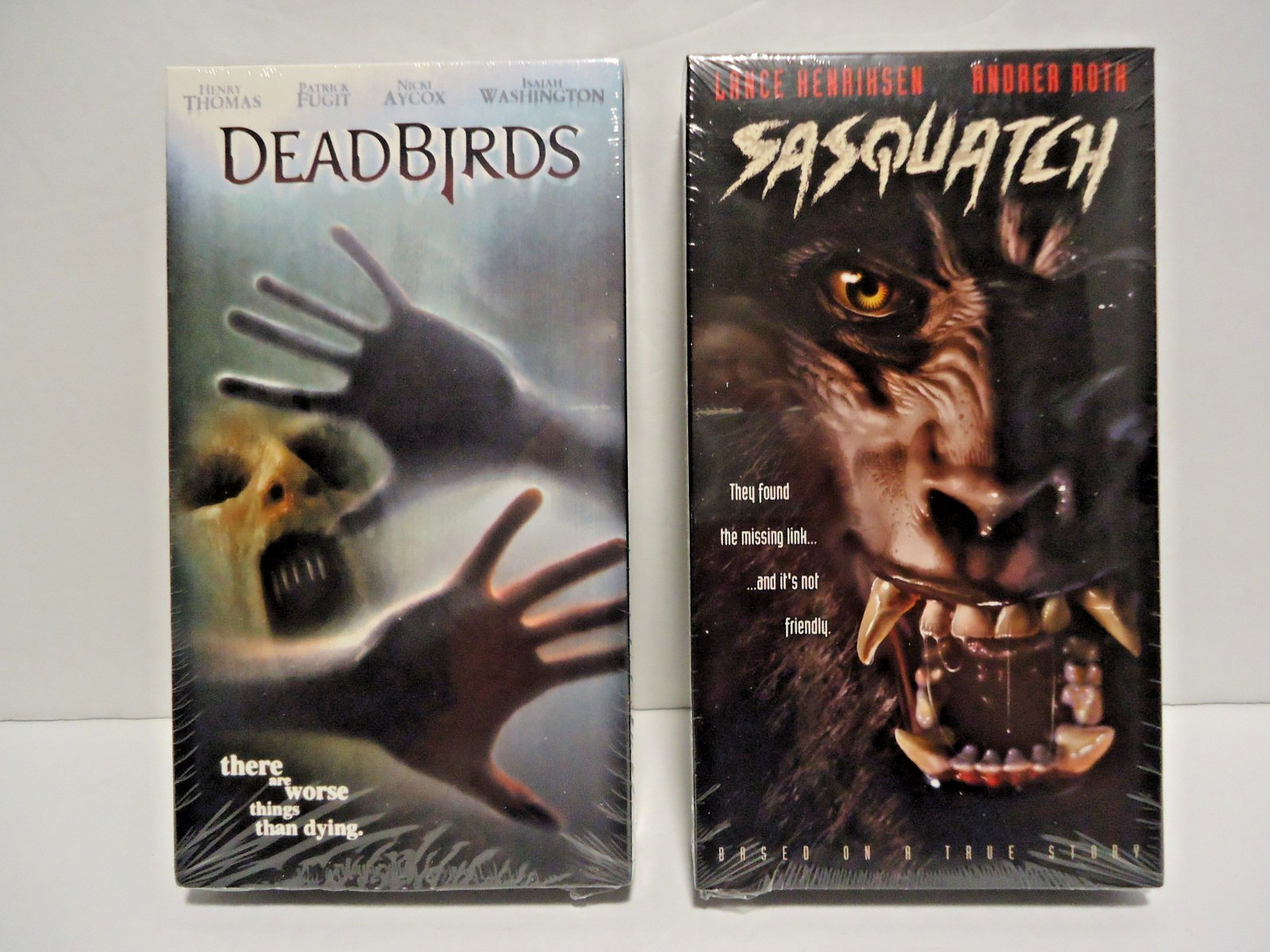 URBAN LEGEND BLOODY MARY ASYLUM OF THE DAMNED DEADBIRDS SASQUATCH HORROR VHS NEW