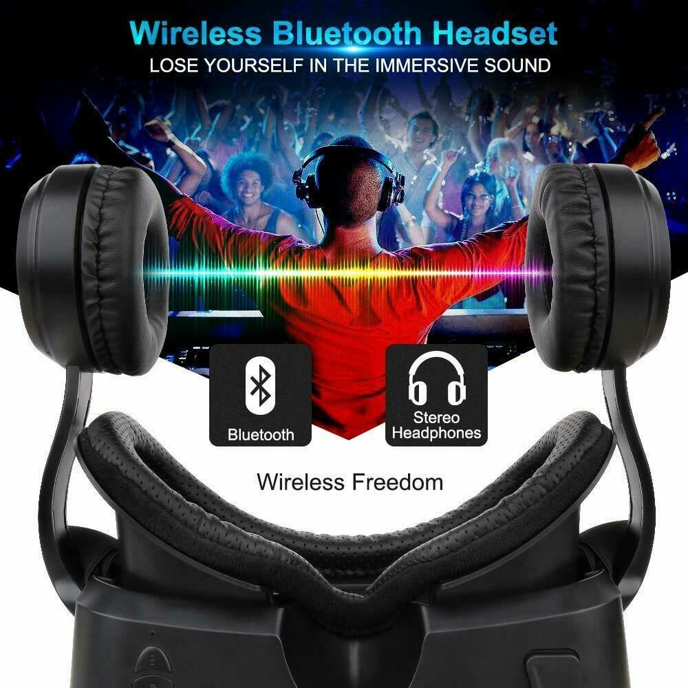 2018 Upgrade Version Pansonite VR Headset with Remote Controller 3D Virtual