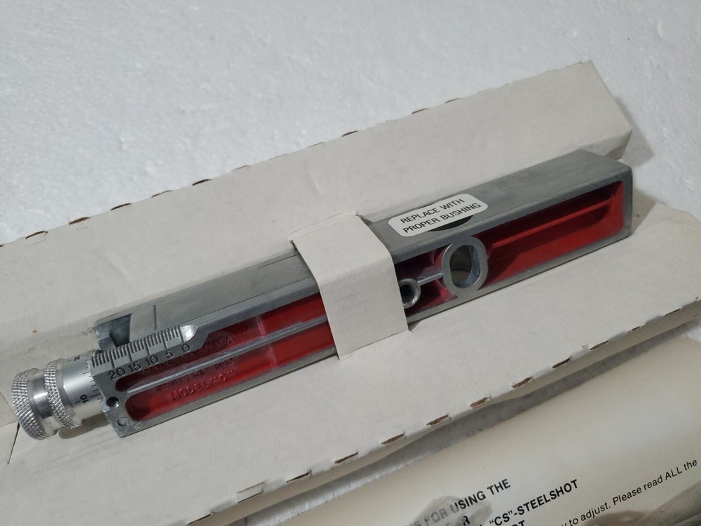 Multi-Scale Shuttle Bar Model C for Mec Shotshell Reloading Press Single Stage