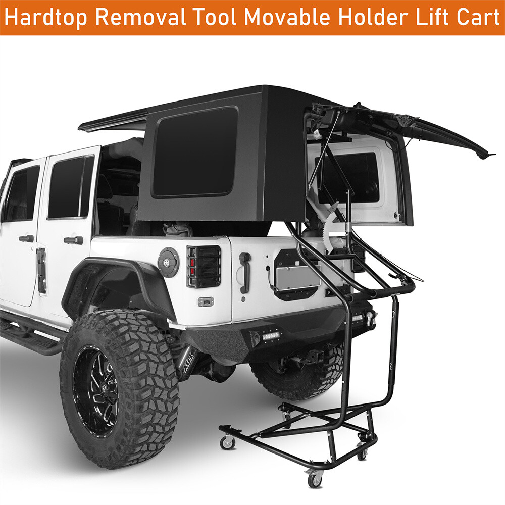 Hardtop Storage Removal Lift Cart Fit 97-24 Jeep Wrangler TJ JK JL & Ford Bronco