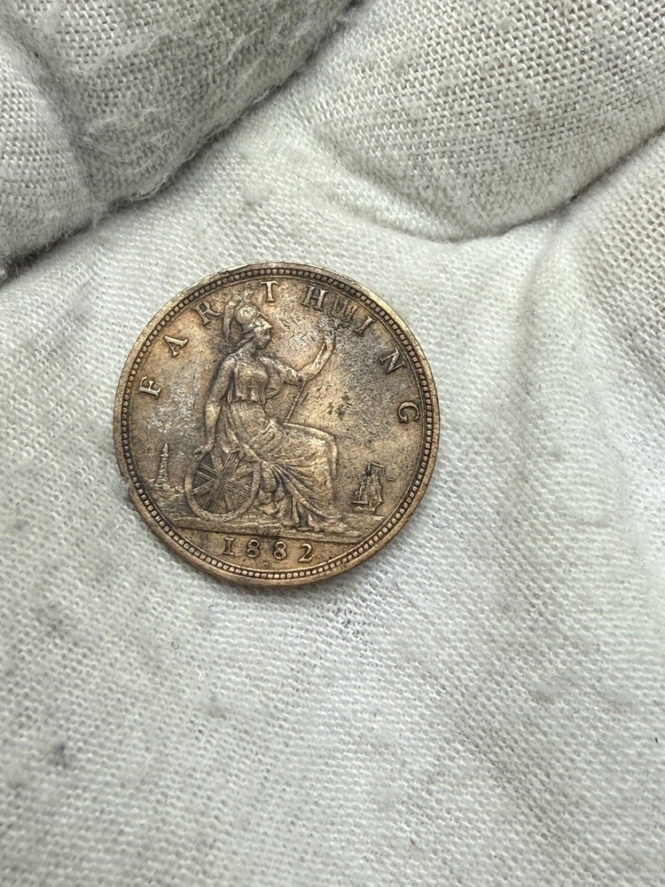 Great Britain 1882 H Farthing 1/4d High Grade E3