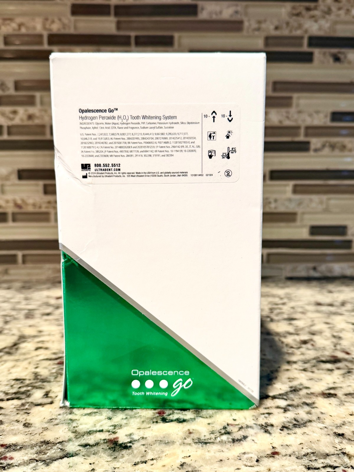 Opalescence Go 15% Mint Prefilled Teeth Whitening Trays Exp 07/31/2027