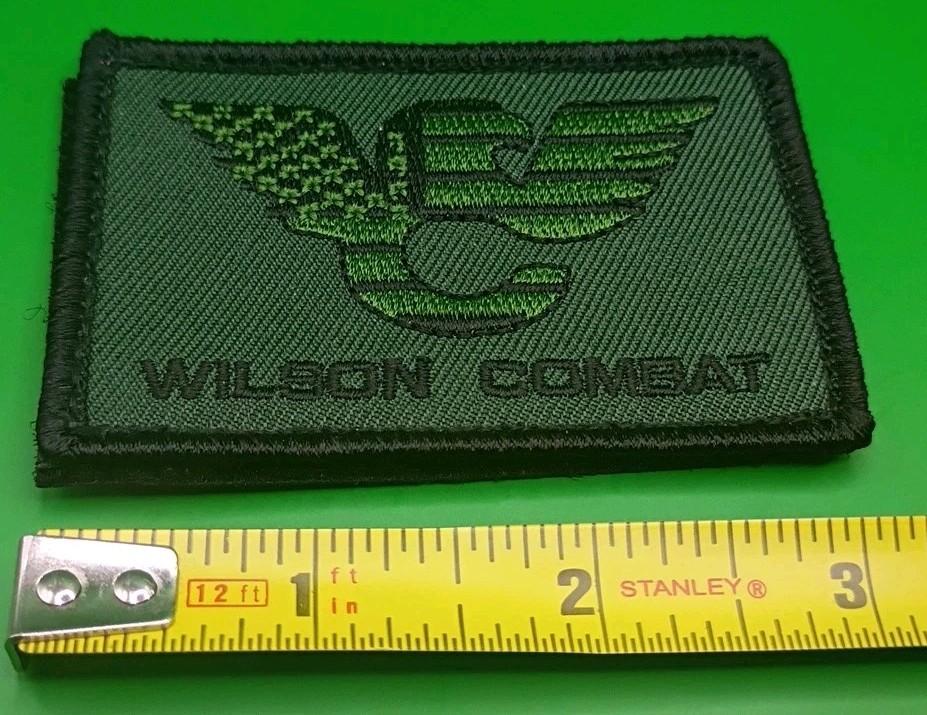 Tactical Patch Set 4pc: Wilson Combat, CMMG, NULA, Volcom - Hook & Loop Backing