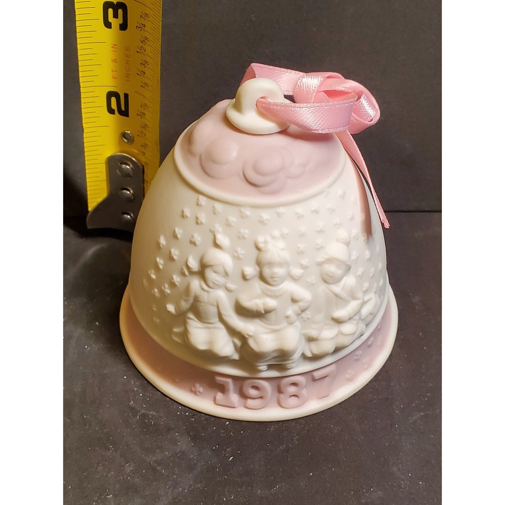 Lladro Bell - 5458 - 1987 Christmas Bell