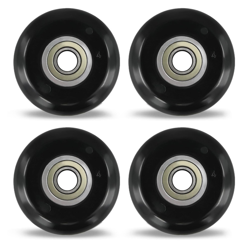 Rollers Kit Fit for Rowing Machine Seats Cushion Wheel,For Gym Wheels/Rollers...