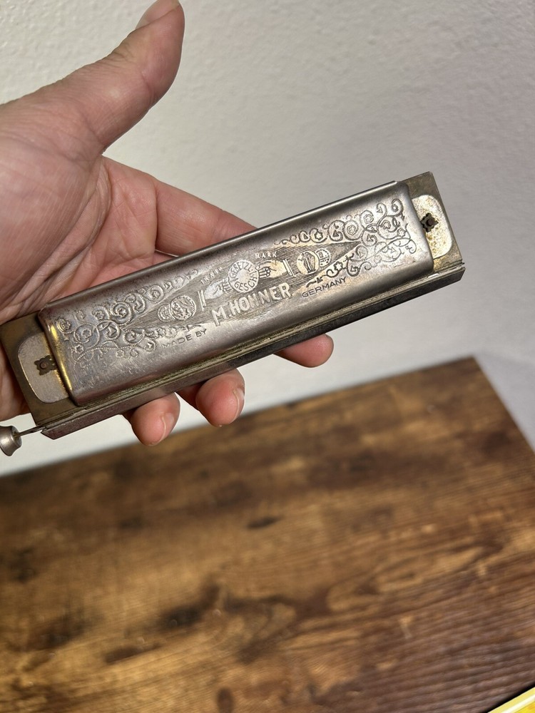 Vintage The Super Chromonica M. Hohner Chromatic Key C Harmonica