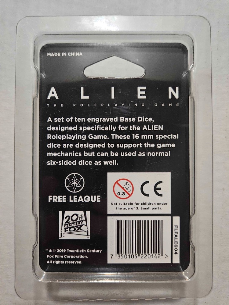 Alien RPG: Base Dice Set FLFALE004
