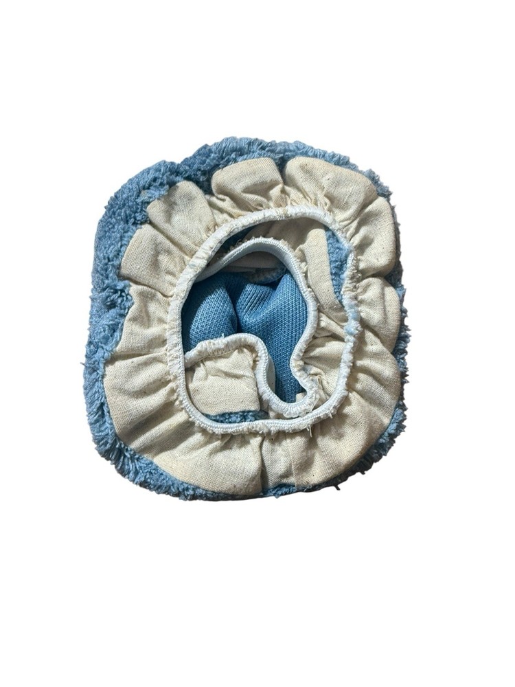 Turtle Wax Microfiber Bonnets 5”-6” Buffer Polisher Pads 2 Pack Remove Polish