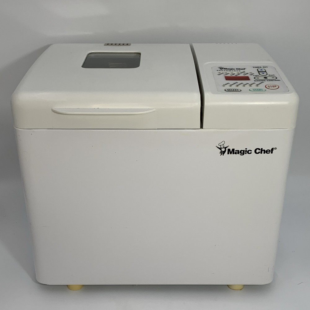 Magic Chef Bread Maker ES1850 Automatic 1.5 lb & Instruction Manual Free Ship