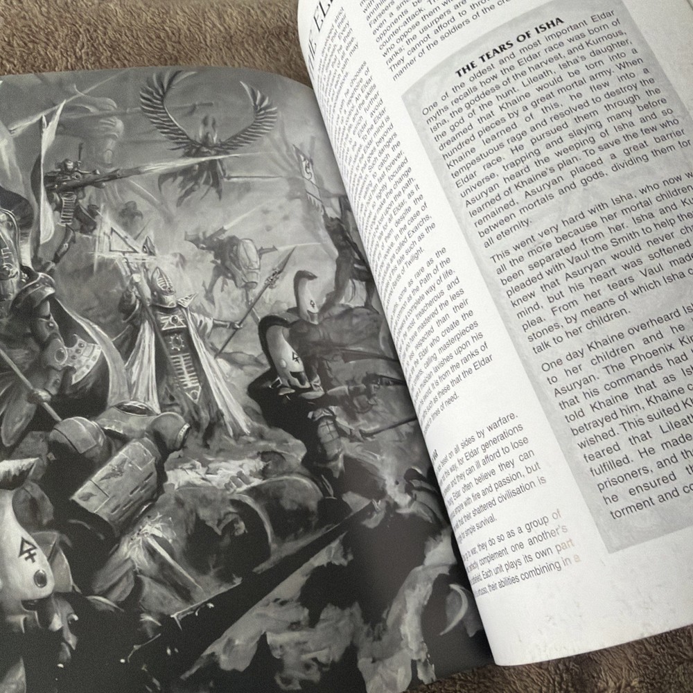 Warhammer 40K - “Codex Eldar” 4th edition 2006. good condition.