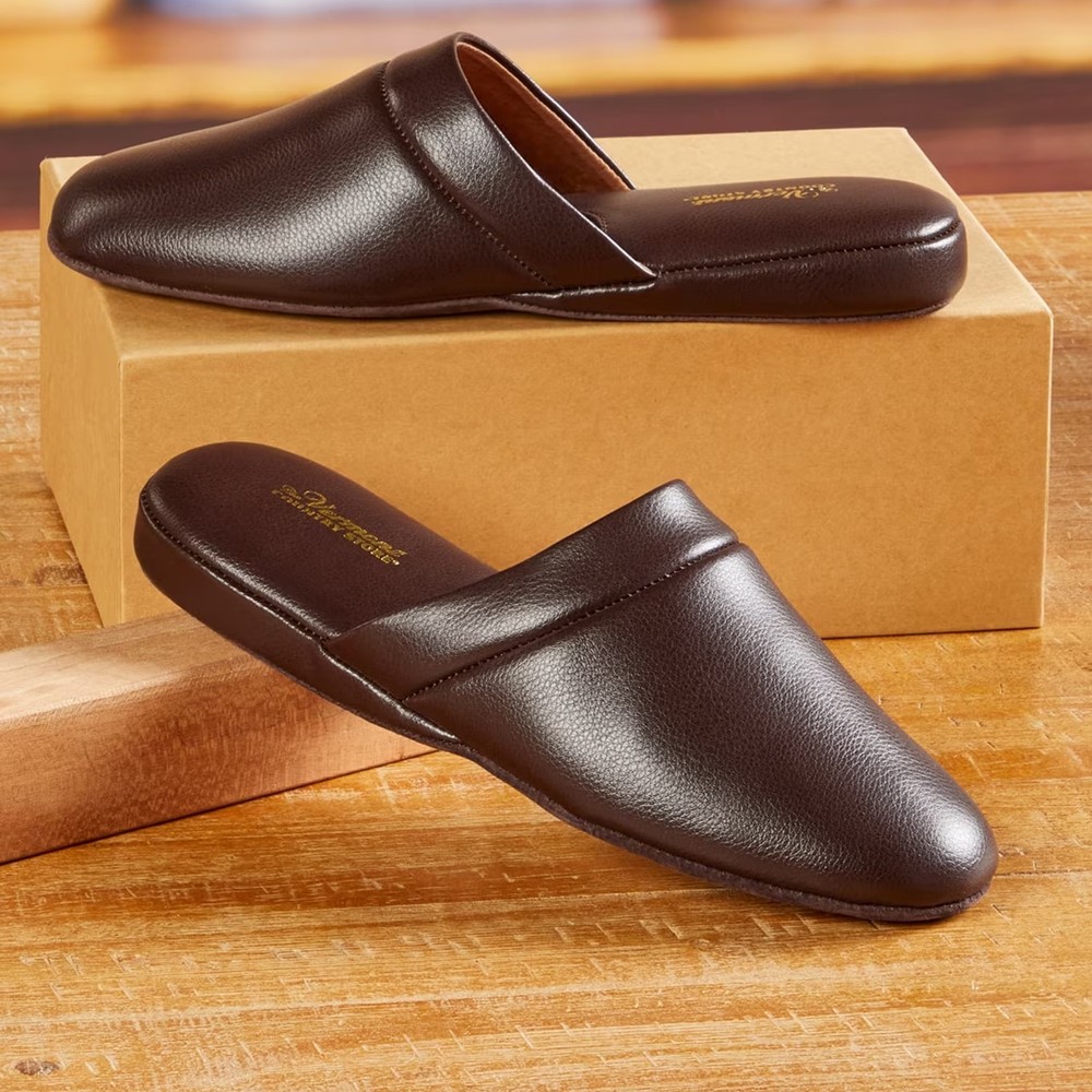 Men's Genuine Leather Scuffs