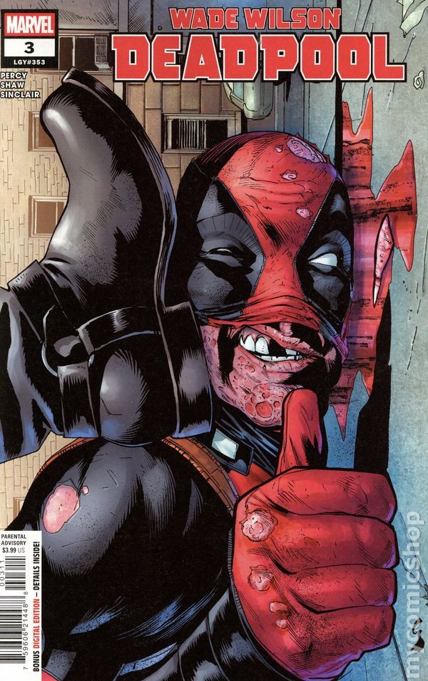 Wade Wilson Deadpool #3A 2026 Stock Image