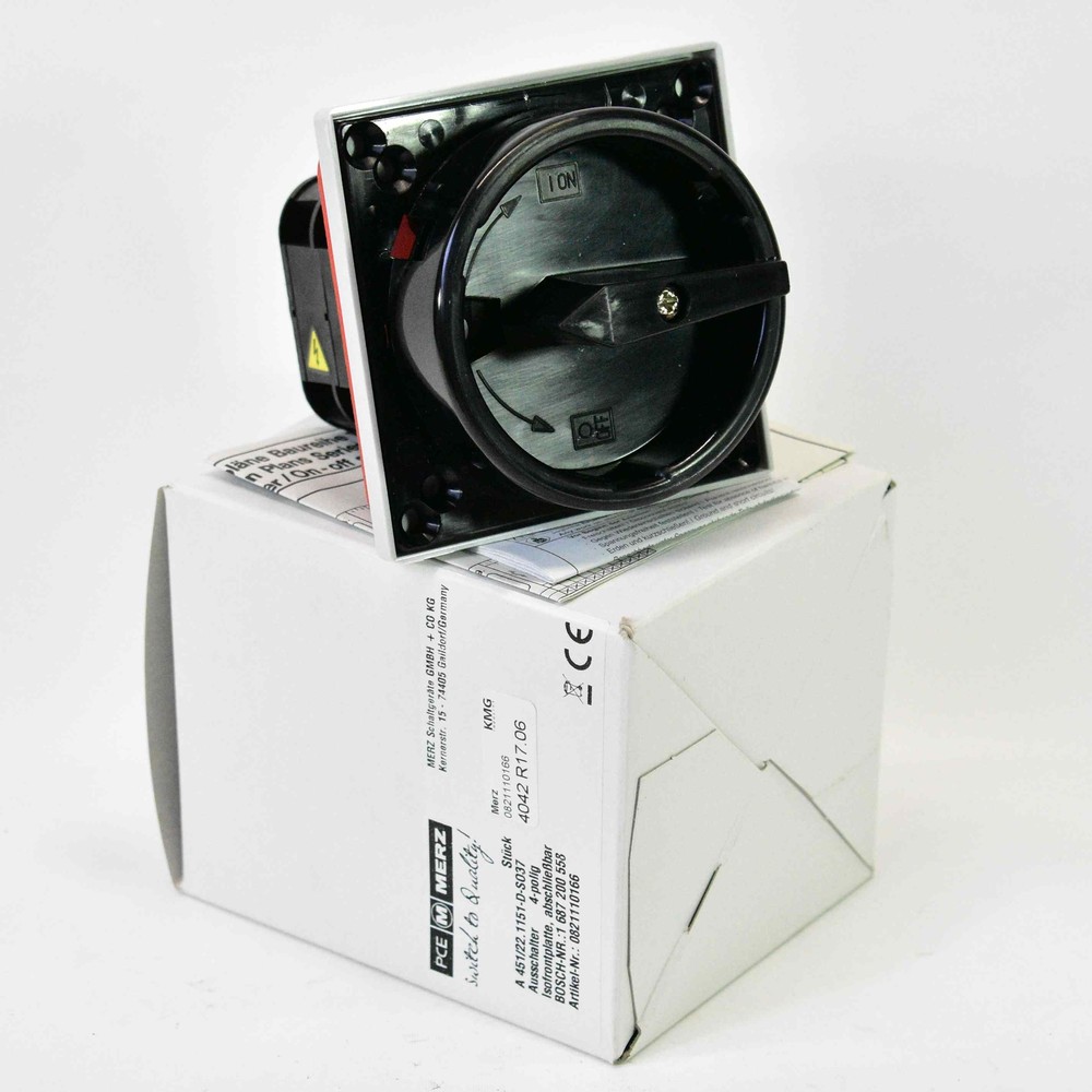 Merz Main Switch 4-Pin 0821110166 -New-