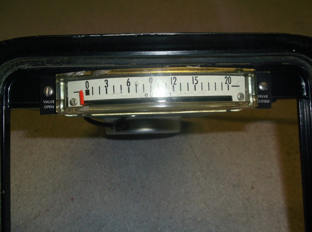 Taylor Transcope Chart Recorder 5P331Y Frame with Output Gauge Assembly