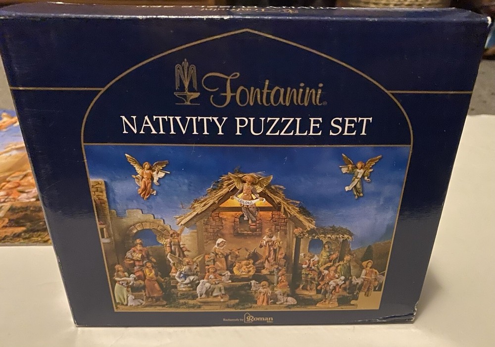 Fontanini Nativity 48 piece Puzzle 2009 - COMPLETE