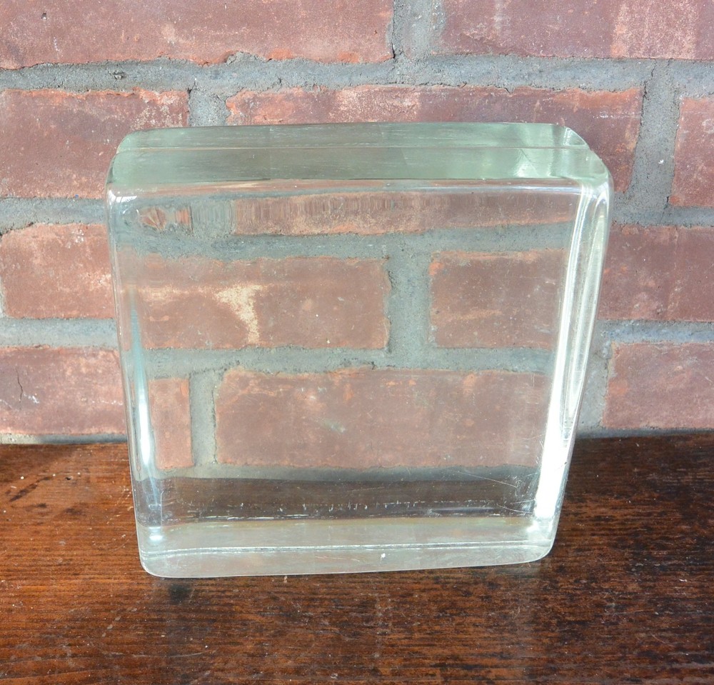 Solid Glass Blocks; Double Thickness 3"; Heavy; Salvage
