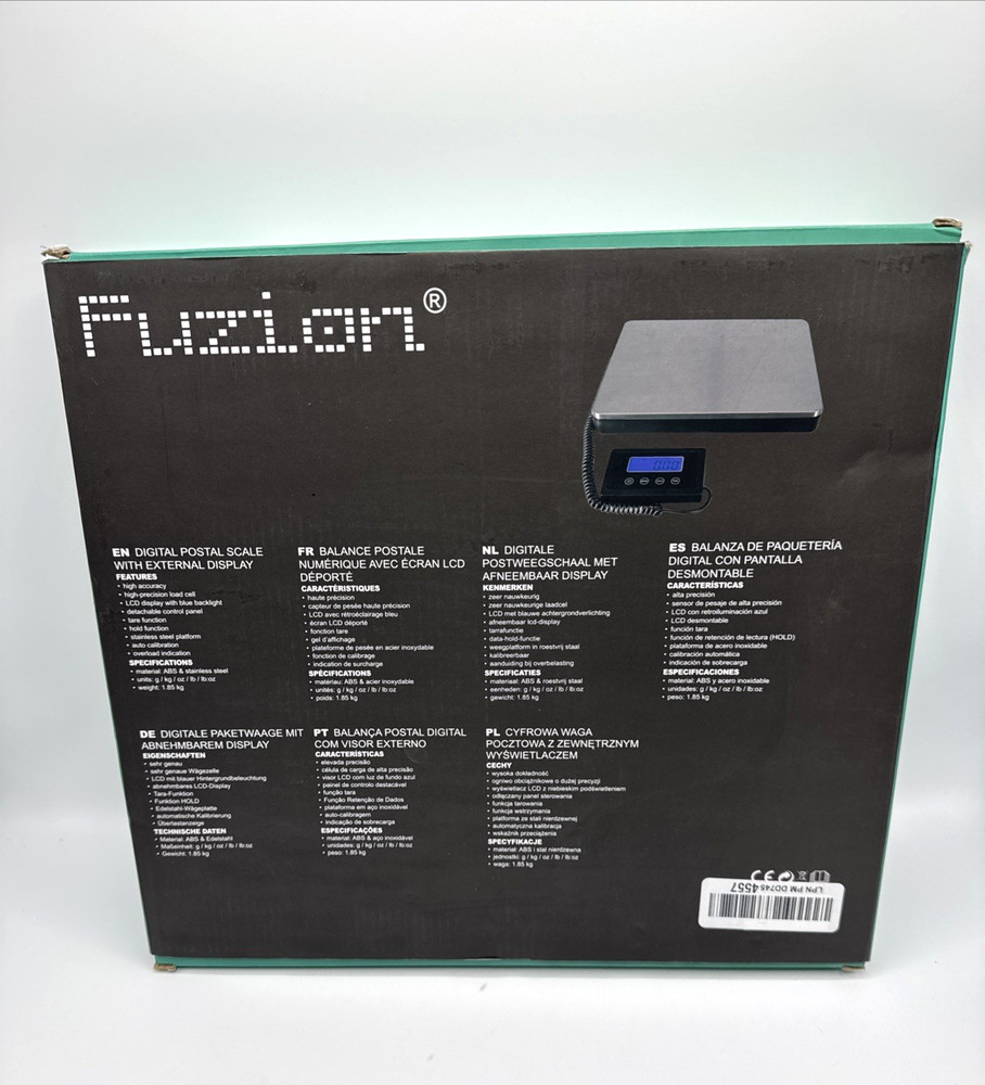 Shipping Scale 390lb/oz Digital Postal Scale with LCD Display for Packages
