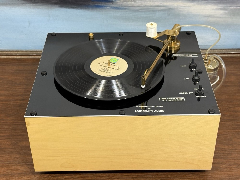 Loricraft Audio PRC4 Professional Record Cleaning Machine, WORKING- TESTED