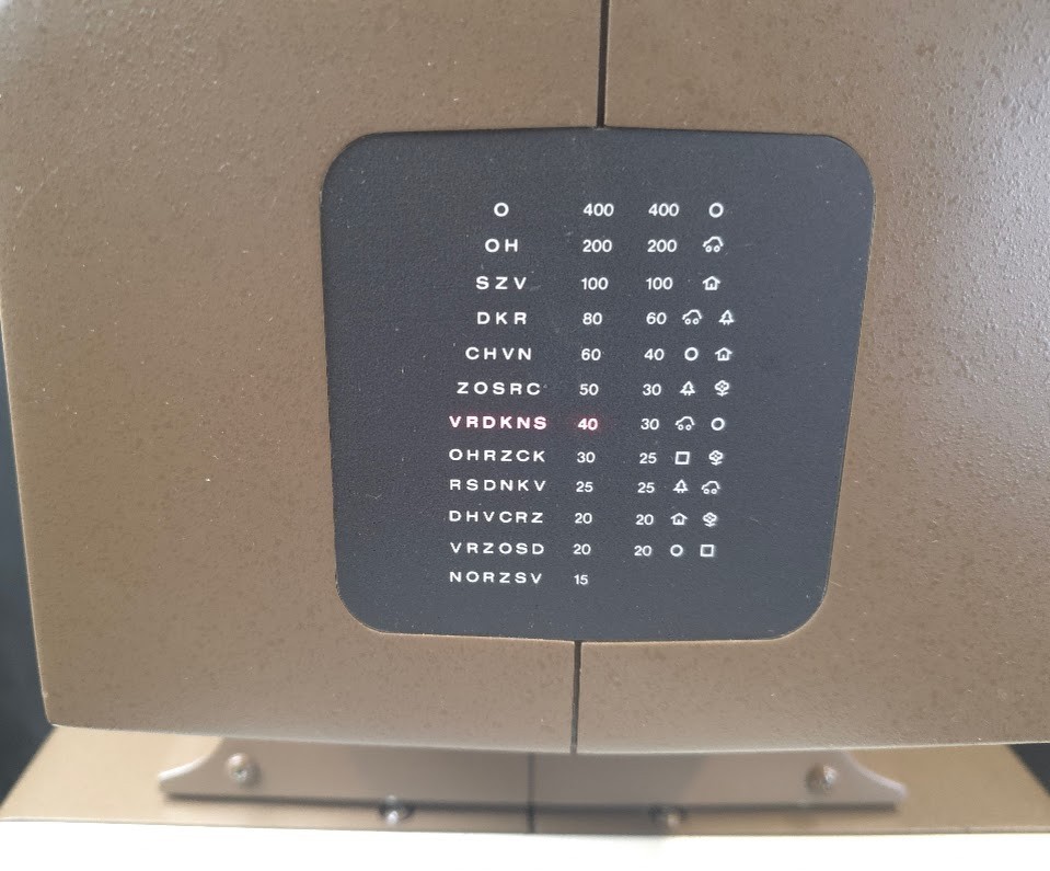 Humphrey Automatic Refractor 510 Autorefractor, Great for Accommodation Research