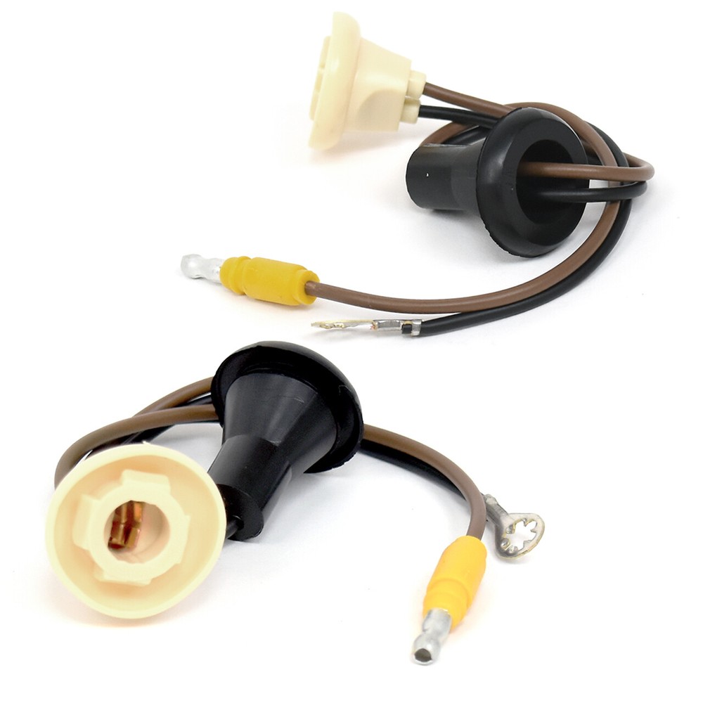 Rear Marker Light Socket & Pigtail PAIR 1970-1977 Bronco