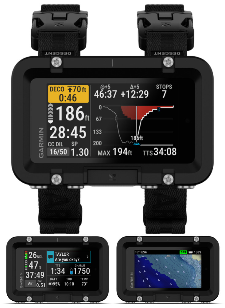 Garmin Descent X50i Premium Dive Computer 3"Touchscreen Display GPS Dive Compass