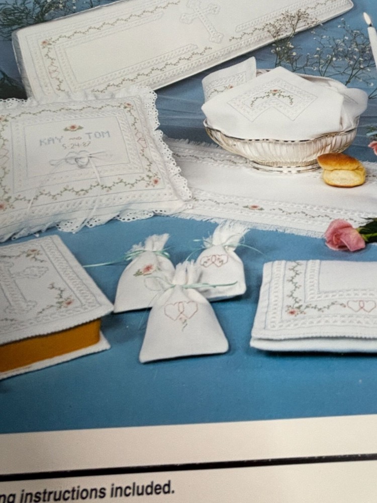 Imaginating Simply Elegant Hardanger Booklet 11 Wedding Embroidery Pattern Guide
