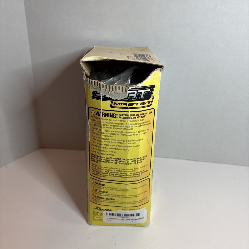 JT Splatmaster Inflatable Nuke Bunker ( Rare )