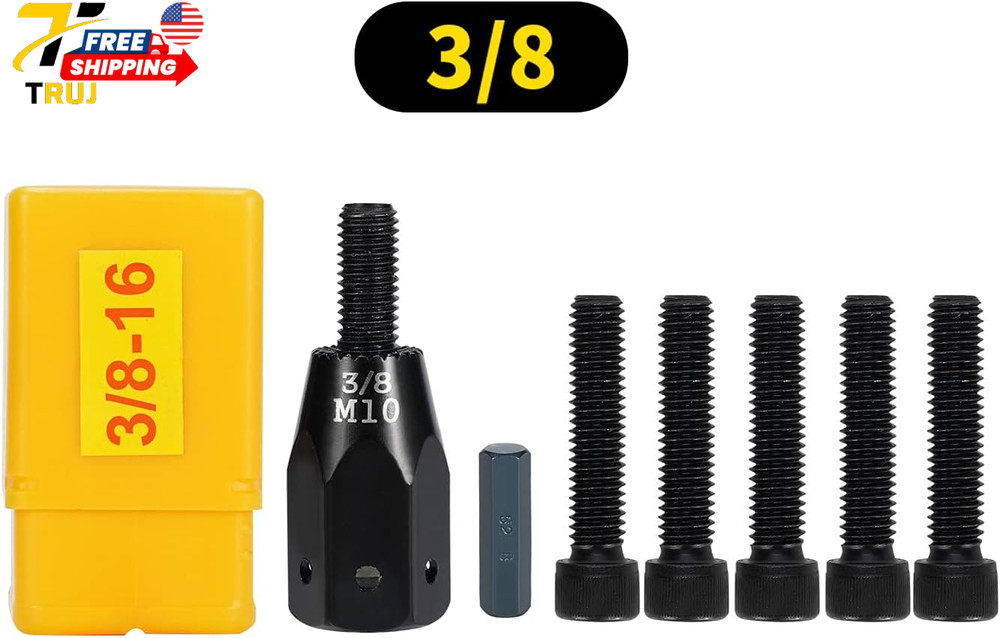 HIFESON Pneumatic Self-Locking Rivet Nut Gun Head(Replacement Mandrel Each 5pcs