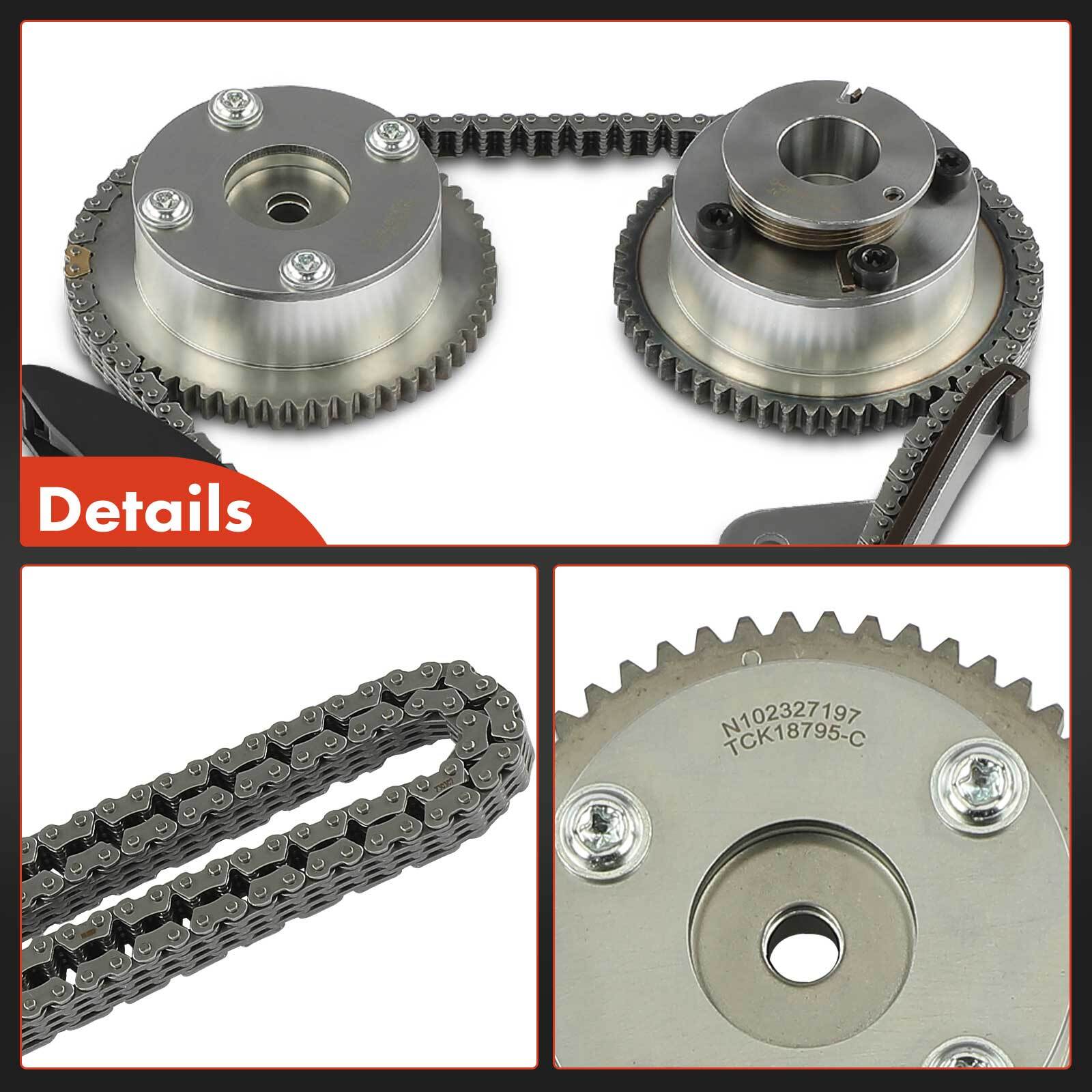 6x Engine Timing Chain Kit for Hyundai Elantra 2011-2013 Kia Soul 2012-2014 DOHC