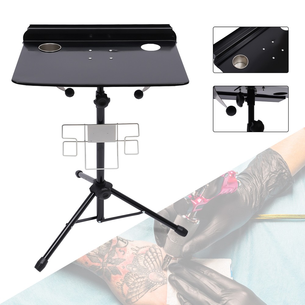 Adjustable Tattoo Workstation Table Portable Tattoo Workbench