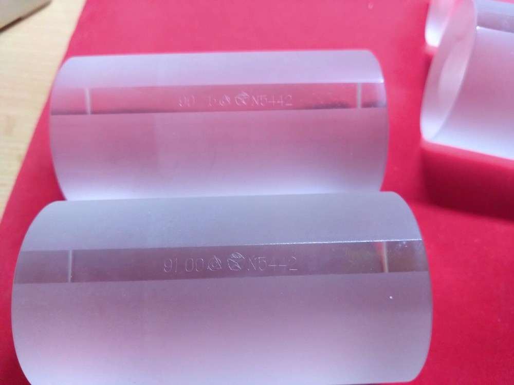 Soviet optical Flat Parallel PM-90 GOST 1121-75 #5442 + case