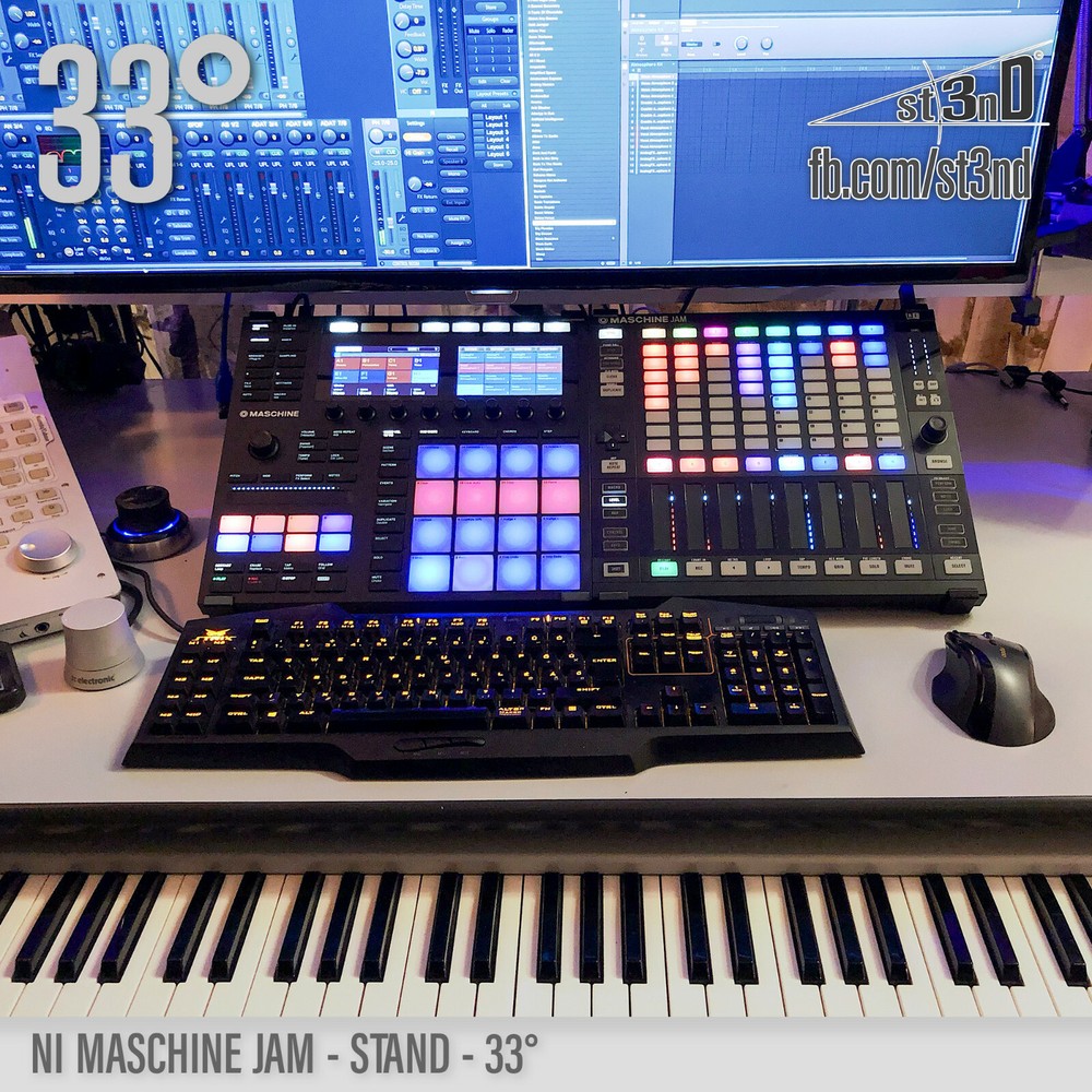 STAND BUNDLE for NI Maschine JAM & MK3 - 30° (3D printed STANDS)