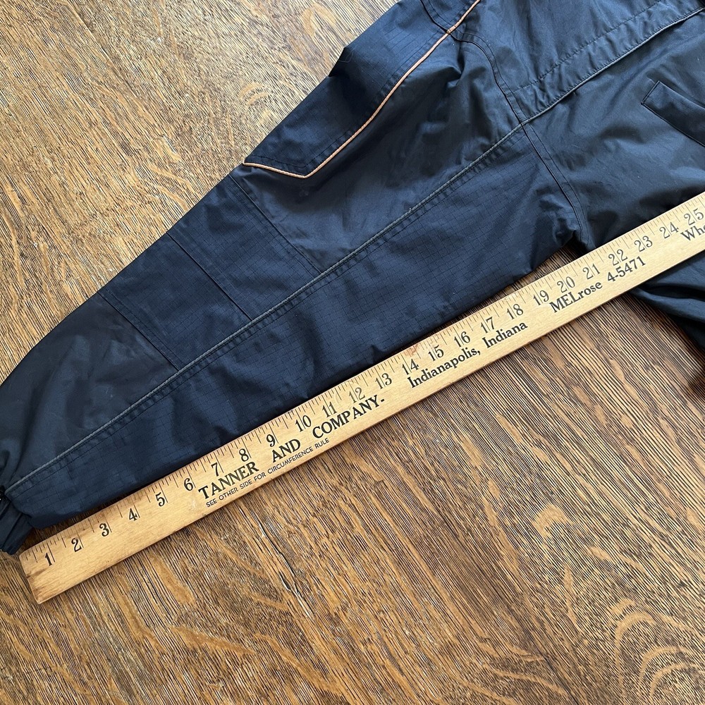 Harley Davidson Mens Rain Jacket Small Black PLEASE READ